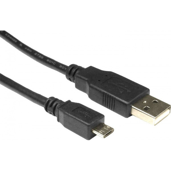 Кабель Vinga USB 2.0 AM to Micro USB 1.8 м (USBAMmicro01-1.8)