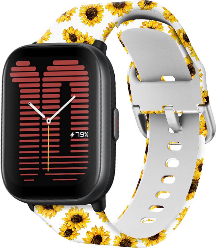 Ремешок Colorful для Amazfit Active Sunflower White (38416)