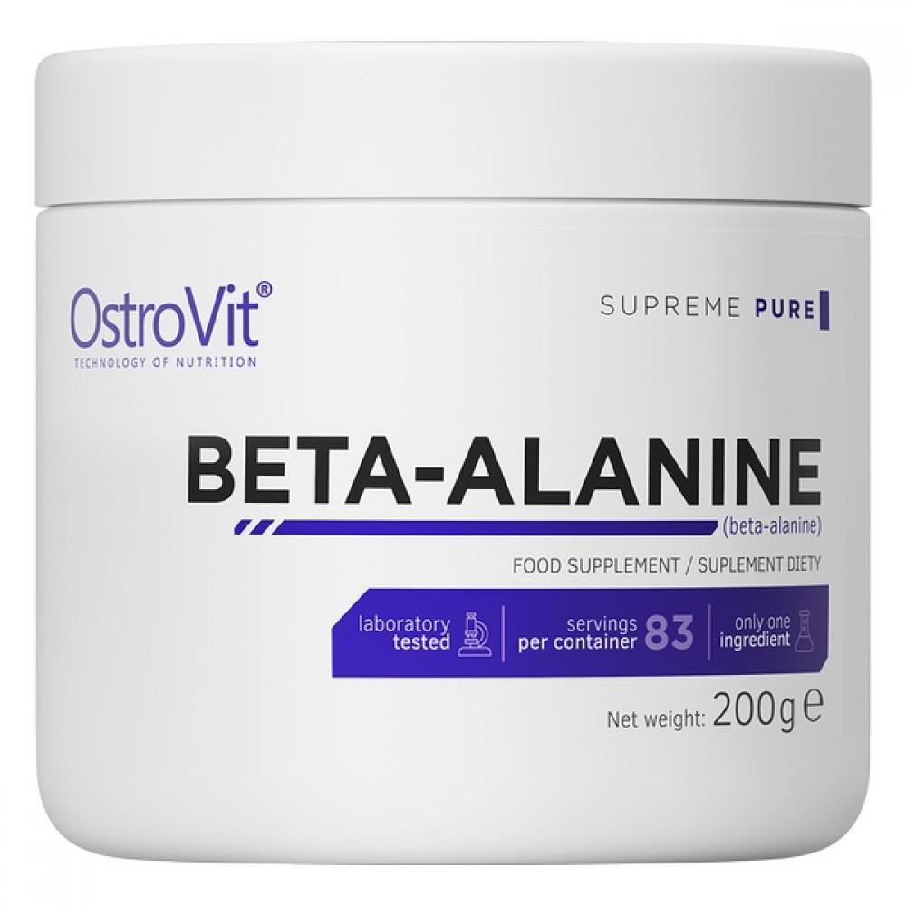 Аминокислота OstroVit Beta-Alanine без вкусовых добавок 200 г