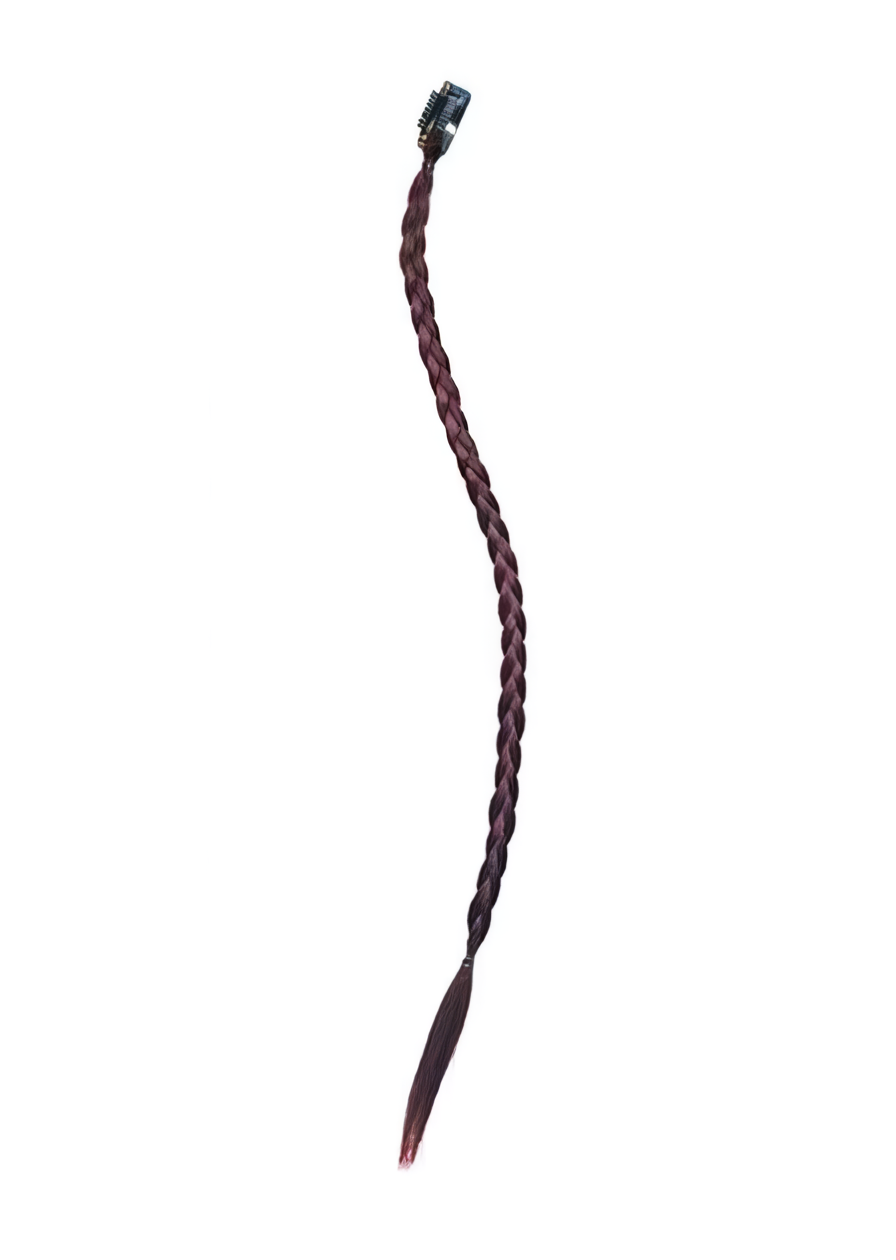 Косичка на шпильке тонкая Шатенка 45 см Каштановый (Т0000864-2) Косичка на шпильке тонкая Шатенка 45 см Каштановый (Т0000864-2)