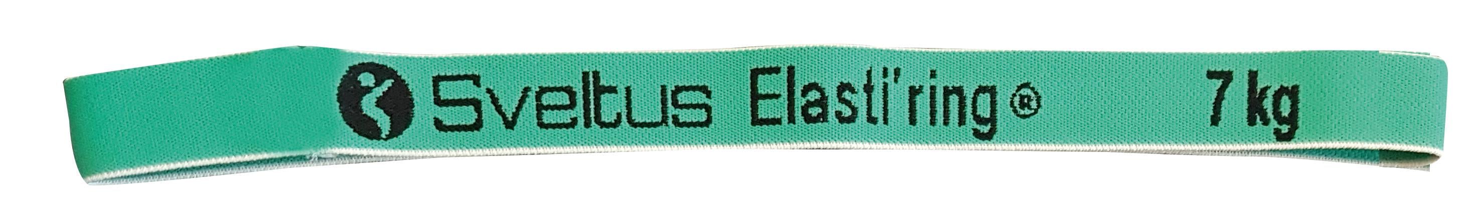 Резинка для фитнеса Sveltus Elasti'ring тканевая 7 кг Зеленый (SLTS-0153)