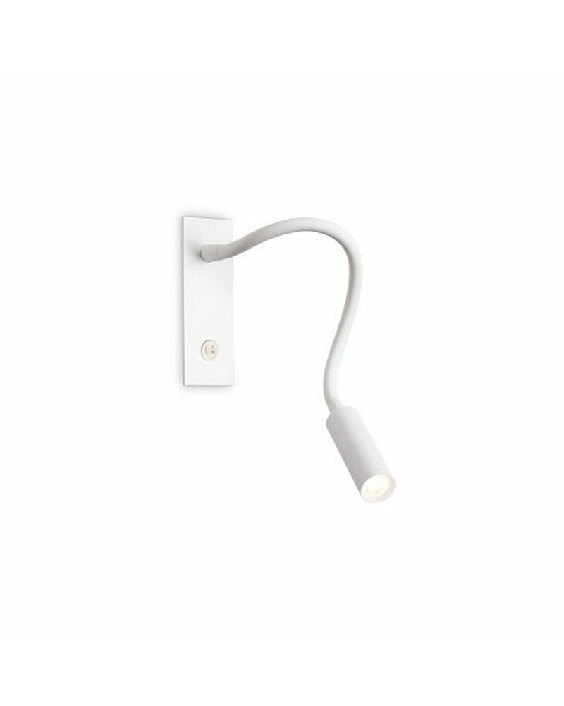 Бра Ideal Lux 285320 Io Ap Bianco LED 3W 3000K 300Lm IP20 (285320-Ideal)