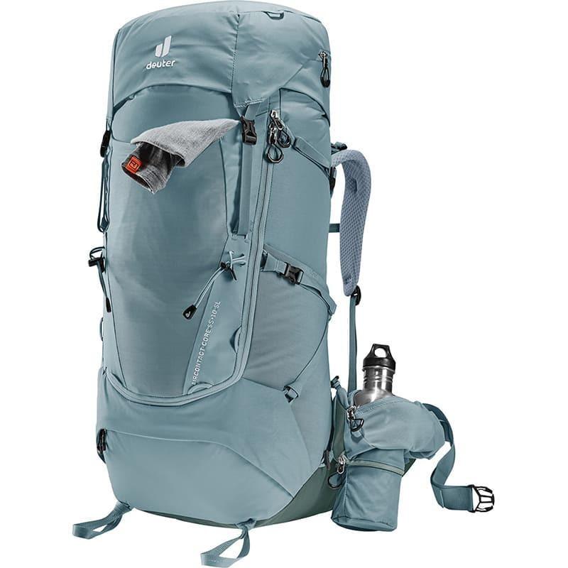 Туристический рюкзак Deuter Aircontact Core 55+10 л SL Shale-Ivy (3350422 4219) - фото 9