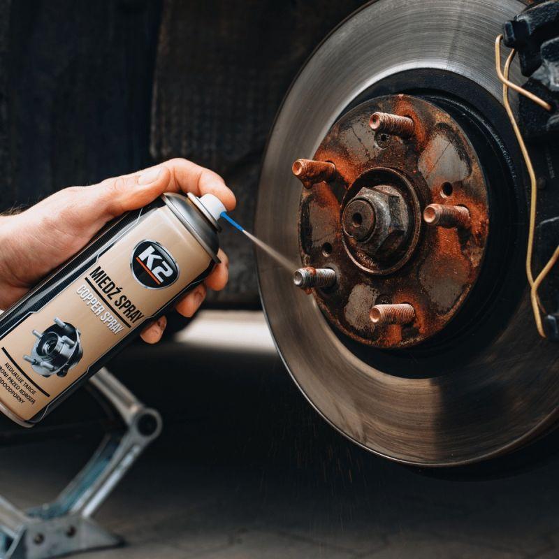 Смазка медная высокотемпературная K2 Bond Copper 400 мл (0K2_999666) - фото 4