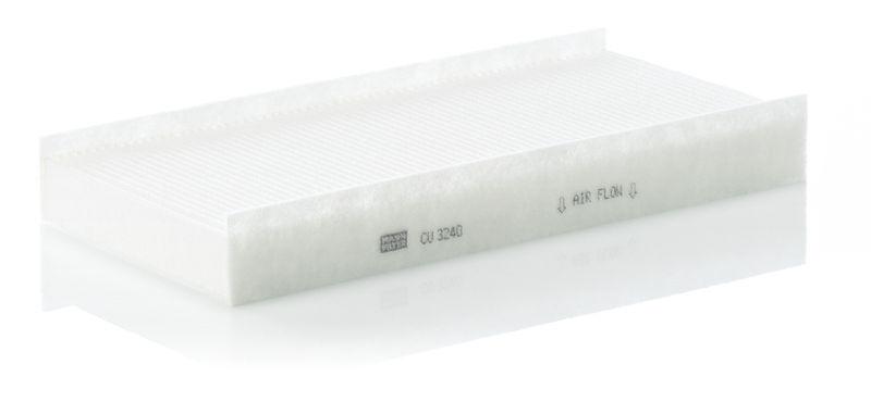 Фильтр салона Mann-Filter для Citroen C5/C6/Peugeot 407 04-12 (CU 3240)