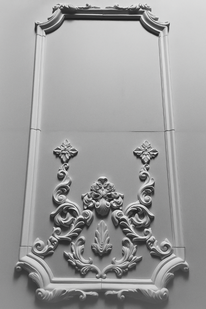Комплект рамка декоративная гипсовая 1440/700 мм (28675931)