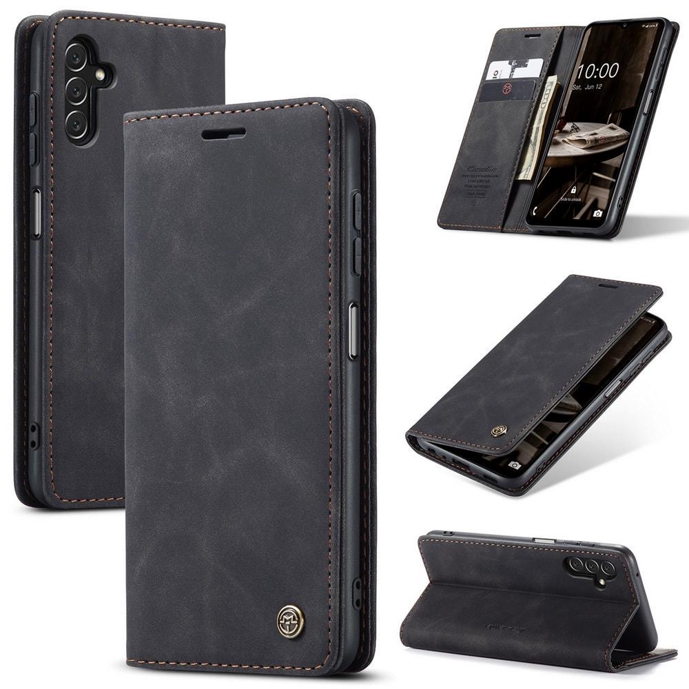 Чехол книжка с магнитом Samsung Galaxy A14 A145 CaseMe Black (32838-2B)
