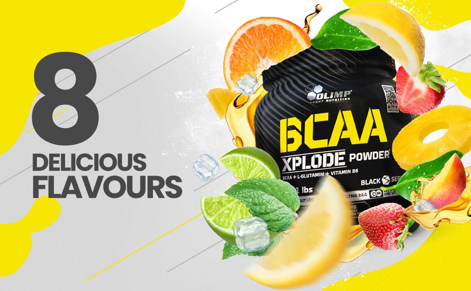 Амінокислоти Olimp BCAA XPLODE Mango 500 г - фото 3