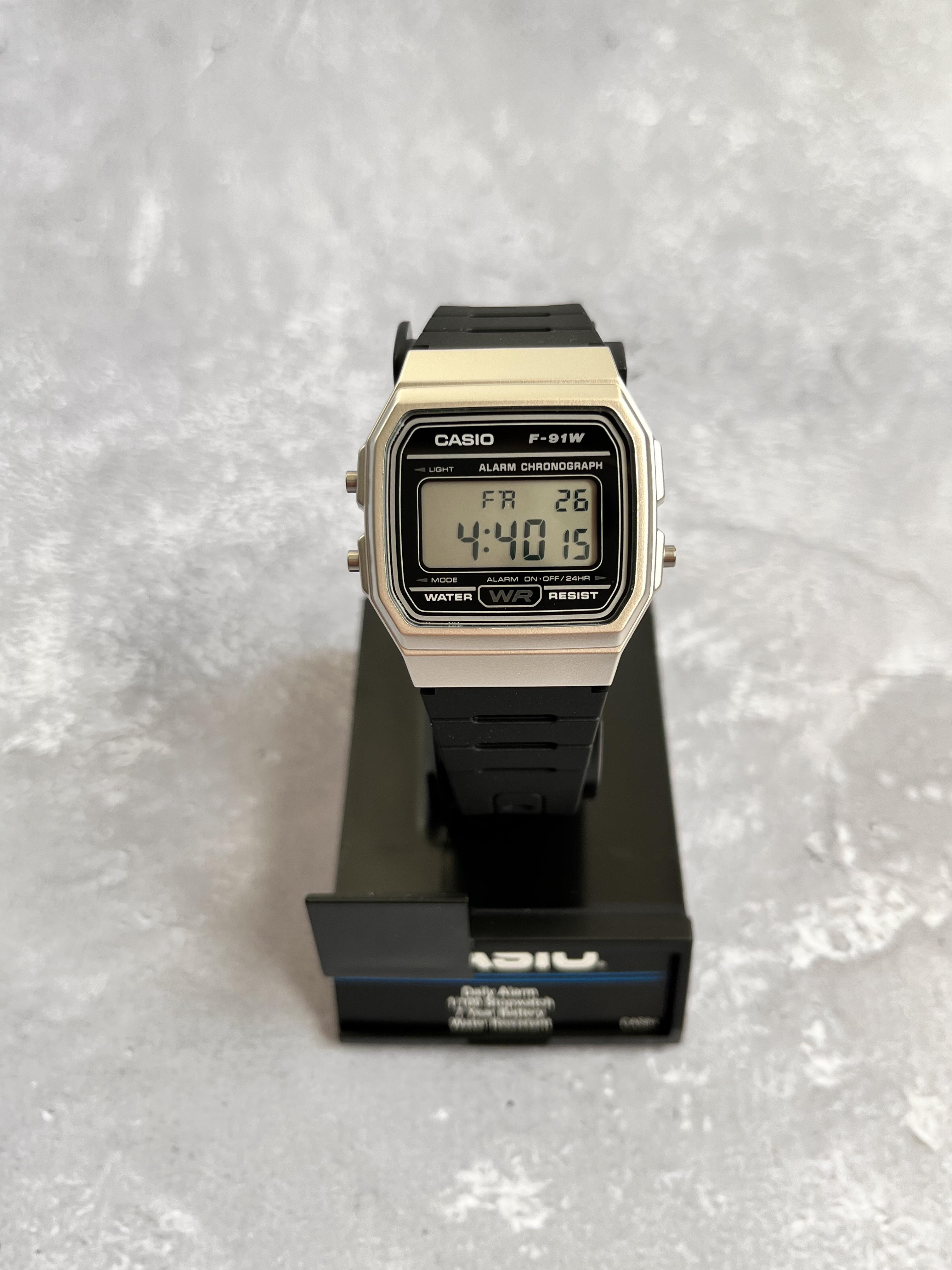 Часы мужские Casio F-91WM-7ACF (028) - фото 3