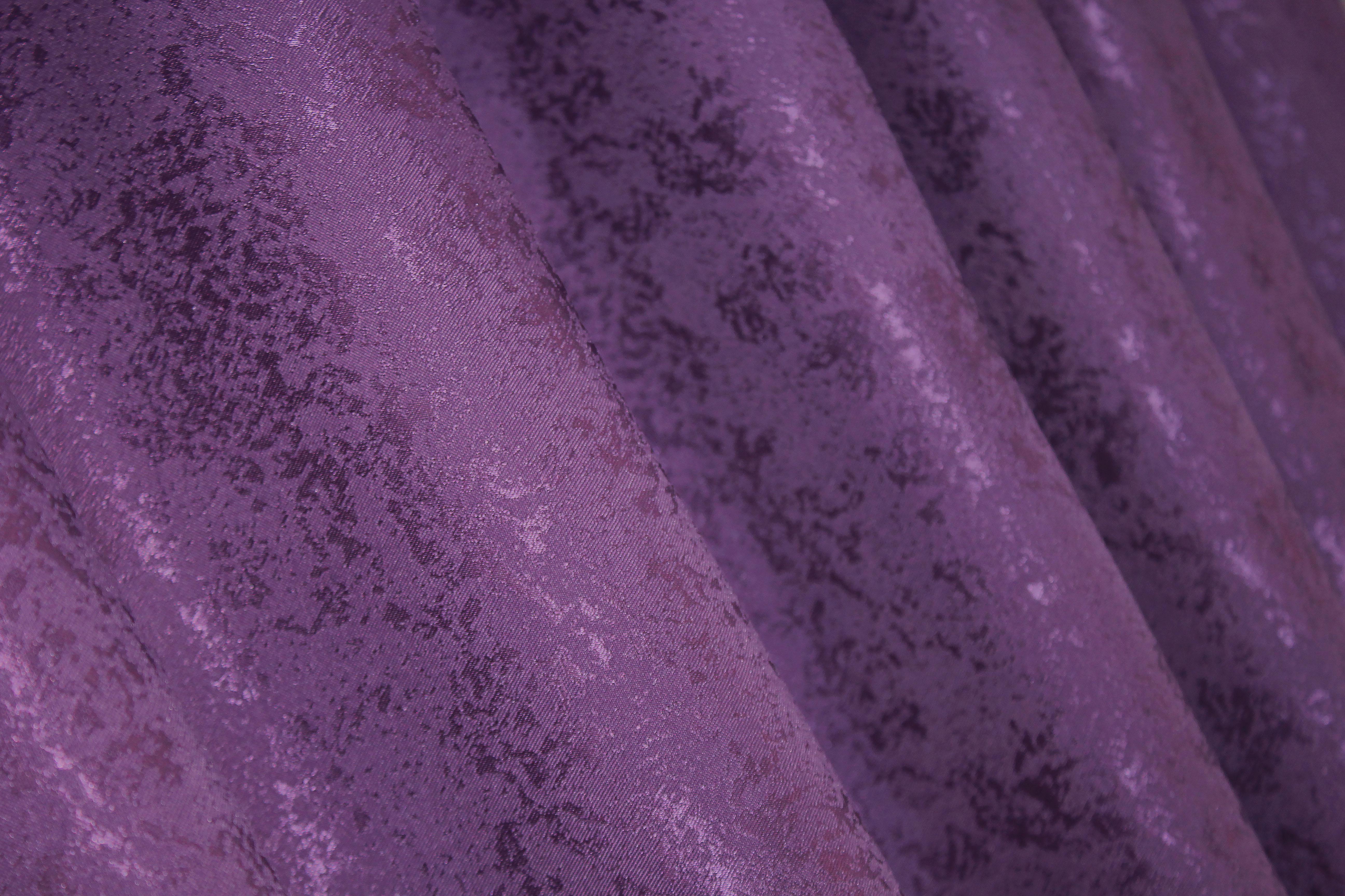 Комплект штор VR-Textil Al1 №1301ш жакард/мармур 150х270 см 2 шт. Фіолетовий (33-0236) - фото 10 Комплект штор VR-Textil Al1 №1301ш жакард/мармур 150х270 см 2 шт. Фіолетовий (33-0236) - фото 10