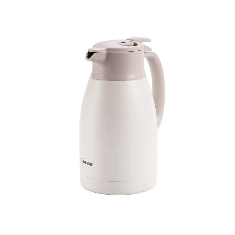 Термос Zojirushi SH-HS15C колба из нержавеющей стали с кнопкой 1,5 л Белый матовый (1112)