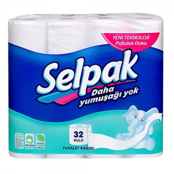 Туалетний папір Selpak тришаровий 18,6 м 32 рулони (284463)