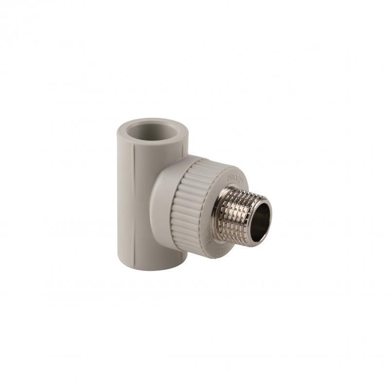 Тройник Thermo Alliance PPR НР 20 мм х 1/2" х 20 мм (DSC3015) Тройник Thermo Alliance PPR НР 20 мм х 1/2" х 20 мм (DSC3015)