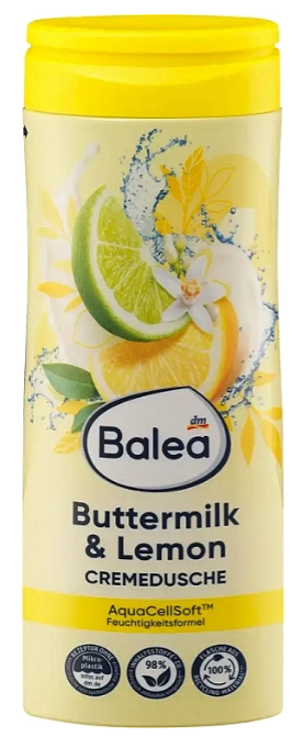 Крем-гель для душа Balea Buttermilk & Lemon 300 мл