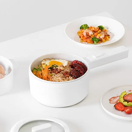 Кастрюля-пароварка с терморегулятором в наборе решетка съемная для приготовления на пару 1,5 л (C01124) - фото 7 Кастрюля-пароварка с терморегулятором в наборе решетка съемная для приготовления на пару 1,5 л (C01124) - фото 7