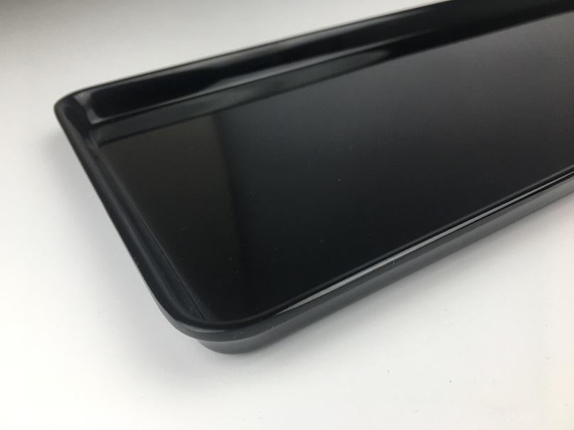 Таця для подачі One Chef прямокутна меламін 25,2х9,9х1,1 см Чорний - фото 4 Таця для подачі One Chef прямокутна меламін 25,2х9,9х1,1 см Чорний - фото 4