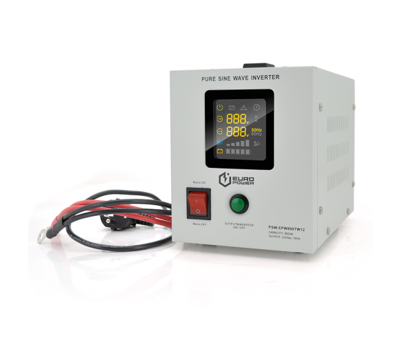 ДБЖ з правильною синусоїдою Europower PSW-EPW800TW12 480 Вт 12В - фото 2 ДБЖ з правильною синусоїдою Europower PSW-EPW800TW12 480 Вт 12В - фото 2