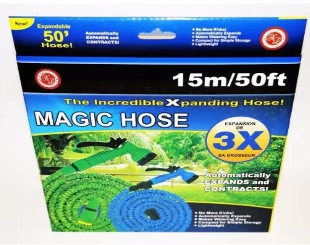 Шланг для полива растягивающийся X HOSE 50FT Steel 15 м Зеленый - фото 8 Шланг для полива растягивающийся X HOSE 50FT Steel 15 м Зеленый - фото 8