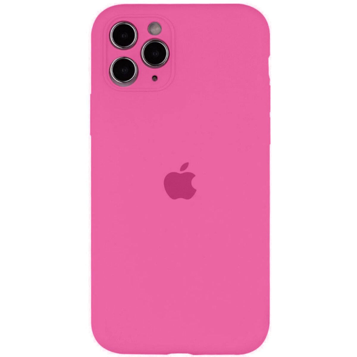 Противоударный чехол для Apple iPhone 12 Pro Max Silicone Full Case AA Camera Protect / Dragon Fruit