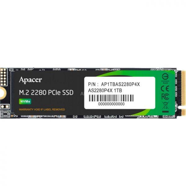 SSD-накопитель Apacer AS2280P4X 1TB M.2 2280 (AP1TBAS2280P4X-1)
