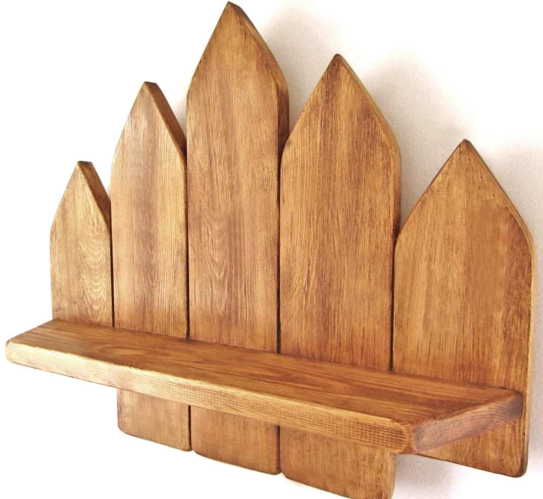 Полка для ванной из дерева Шверин Сиена (ВНП/010605)