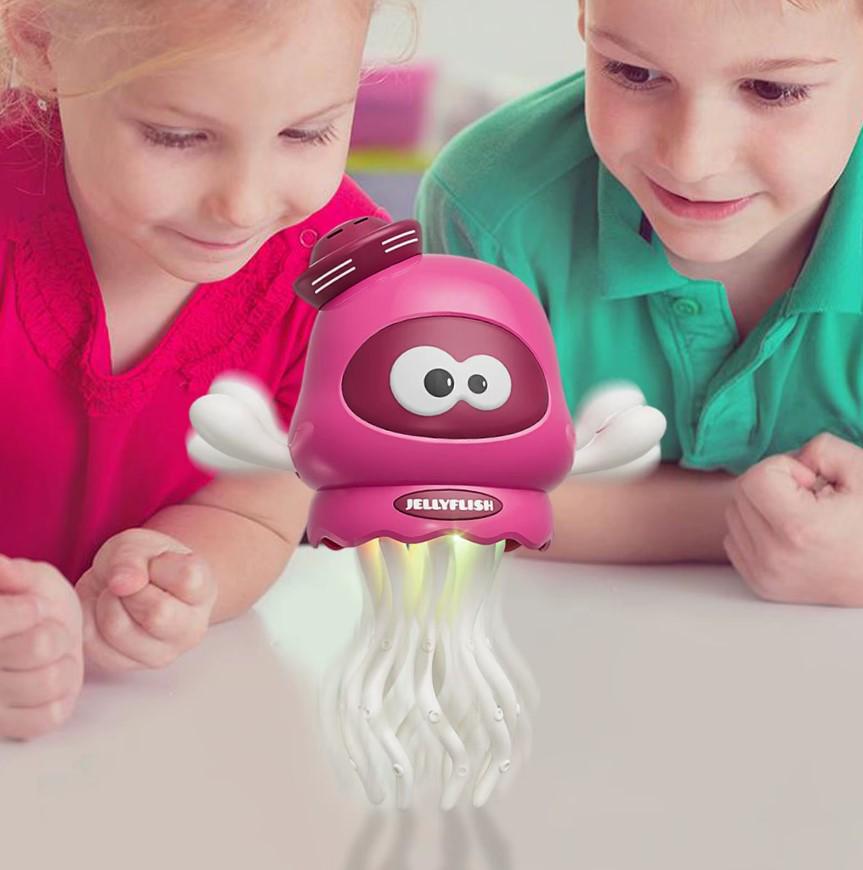 Набір дитячих іграшок Dancing Octopus Танцюючий Восьминіг 3 шт. 11 см Рожевий (2104618771) - фото 5