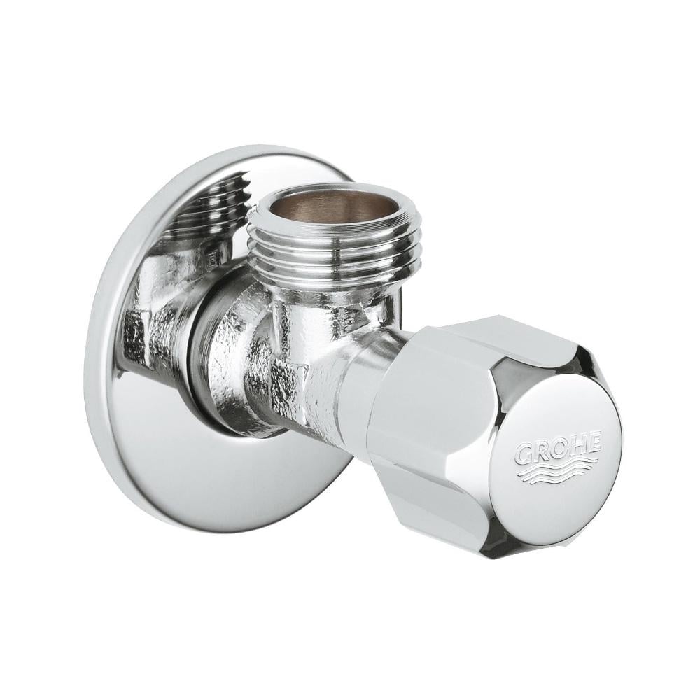 Кран кутовий вентильний Grohe 2201600М приладовий 1/2"х1/2" Хром