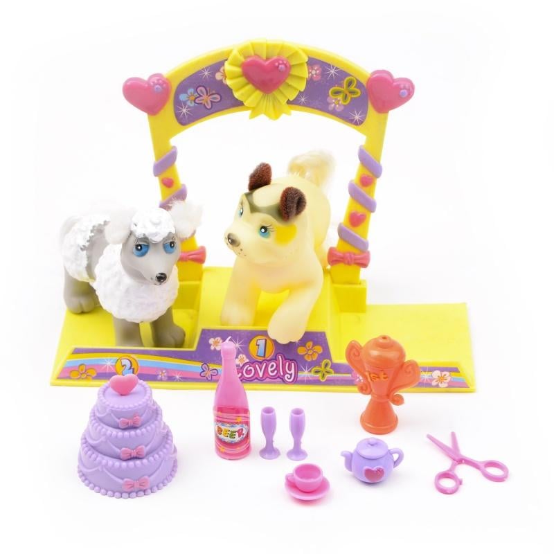 Игровой набор Фигурки щенков на свадьбе (IE44C)