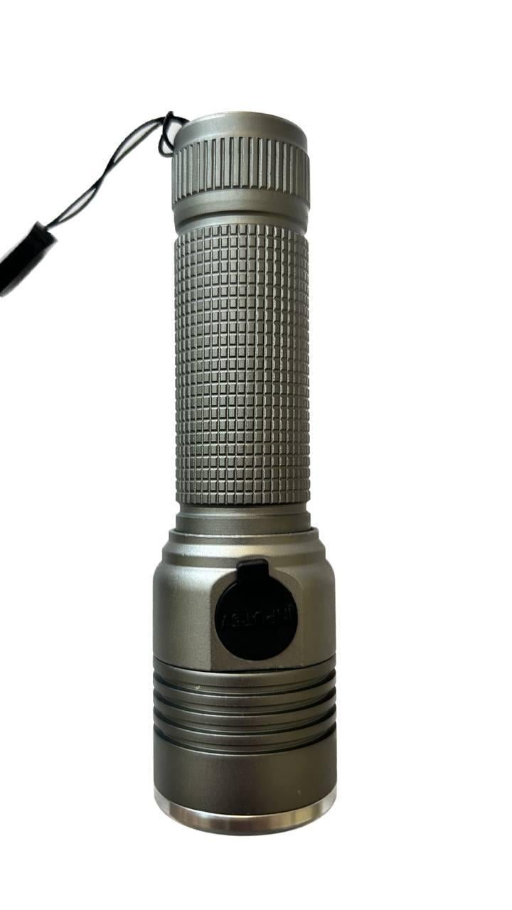 Ручний ліхтар Neomax акумуляторний IP65 3000 мАг метал 3 режими з фокусуванням (NXF016)