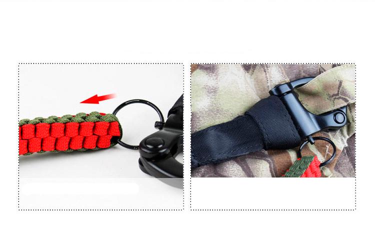 Шнур страхувальний тренчик для пістолета із карабіном Чорний (safety-cord-wc-black) - фото 2 Шнур страхувальний тренчик для пістолета із карабіном Чорний (safety-cord-wc-black) - фото 2