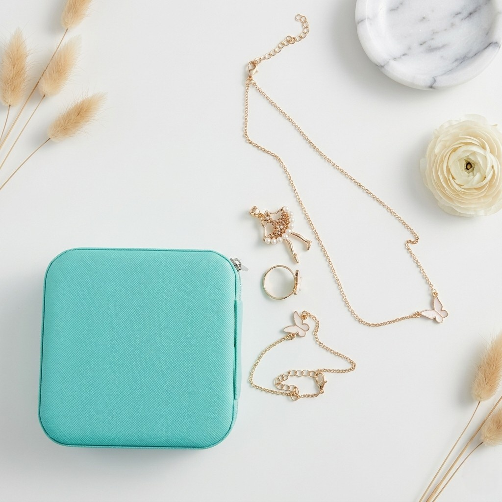 Подарочный набор украшения женские нежный стильный