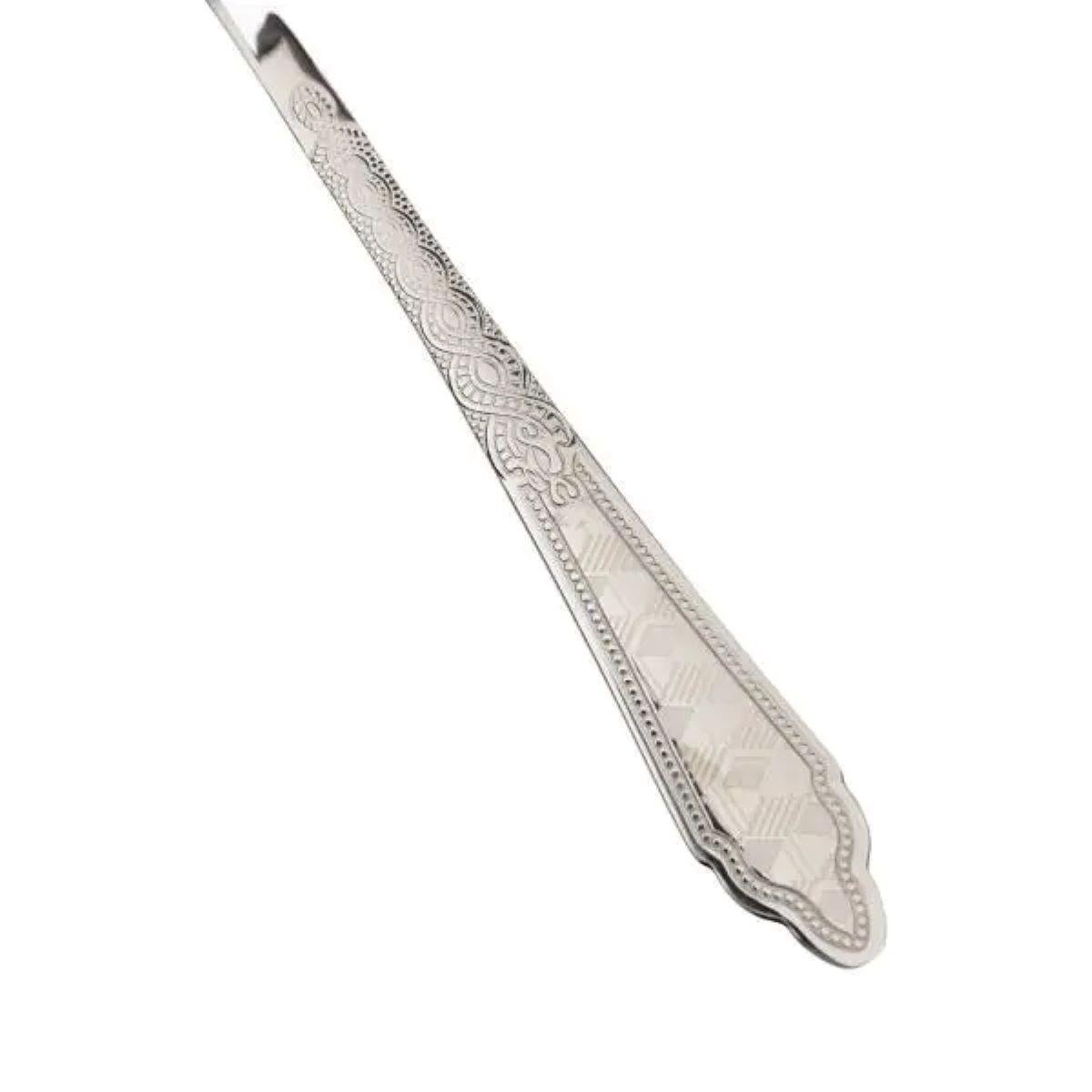 Набор столовых приборов на 6 персон 24 предмета Серебреный (25905615) - фото 10