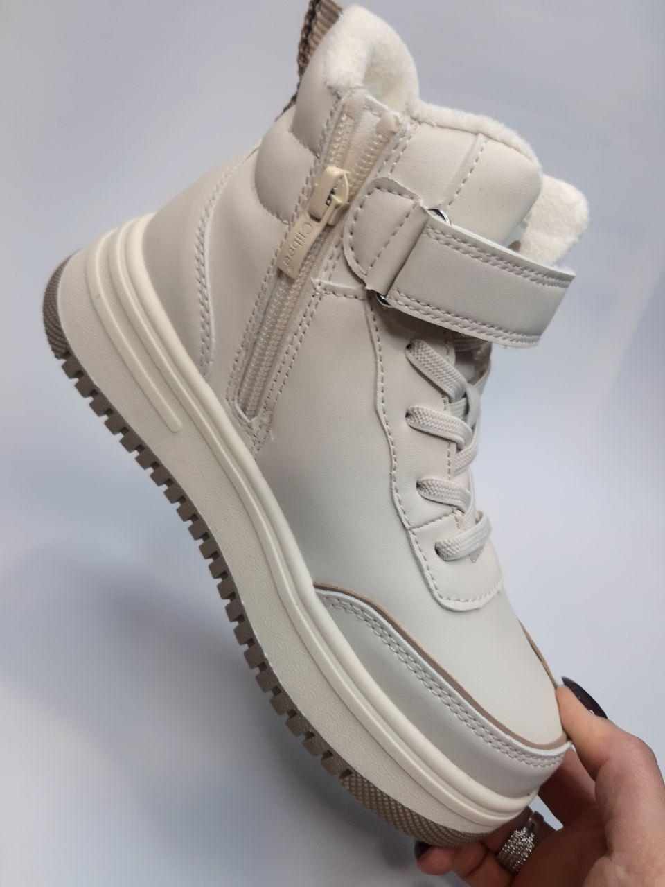 Черевики зимові Clibee для дівчинки р. 38 24,1 см Молочний (530 HC) - фото 5 Черевики зимові Clibee для дівчинки р. 38 24,1 см Молочний (530 HC) - фото 5