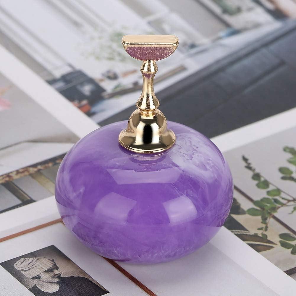 Стенд магнітний OITTO для навчання та демонстрації нейл-арту з 5 насадками Фіолетовий (13709824) - фото 5