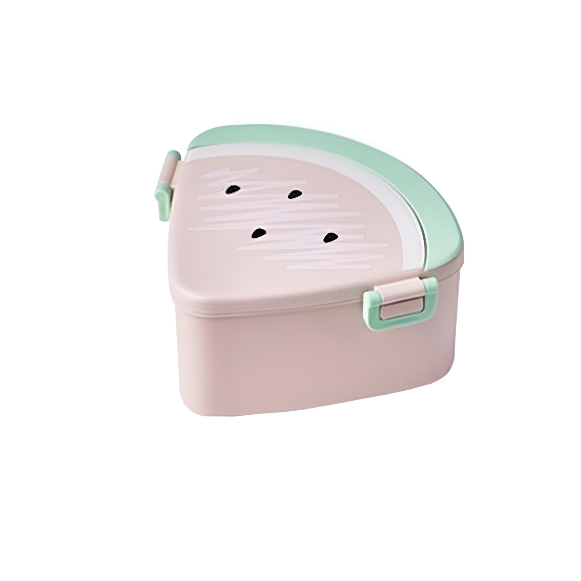 Ланч-бокс для еды Stenson Watermelon с рисунком арбуза 17x15,5x18 см Бежевый (617785) - фото 1 Ланч-бокс для еды Stenson Watermelon с рисунком арбуза 17x15,5x18 см Бежевый (617785) - фото 1