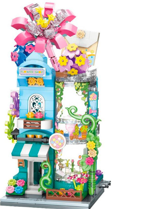 Конструктор Qman цветочный магазин (K28016)