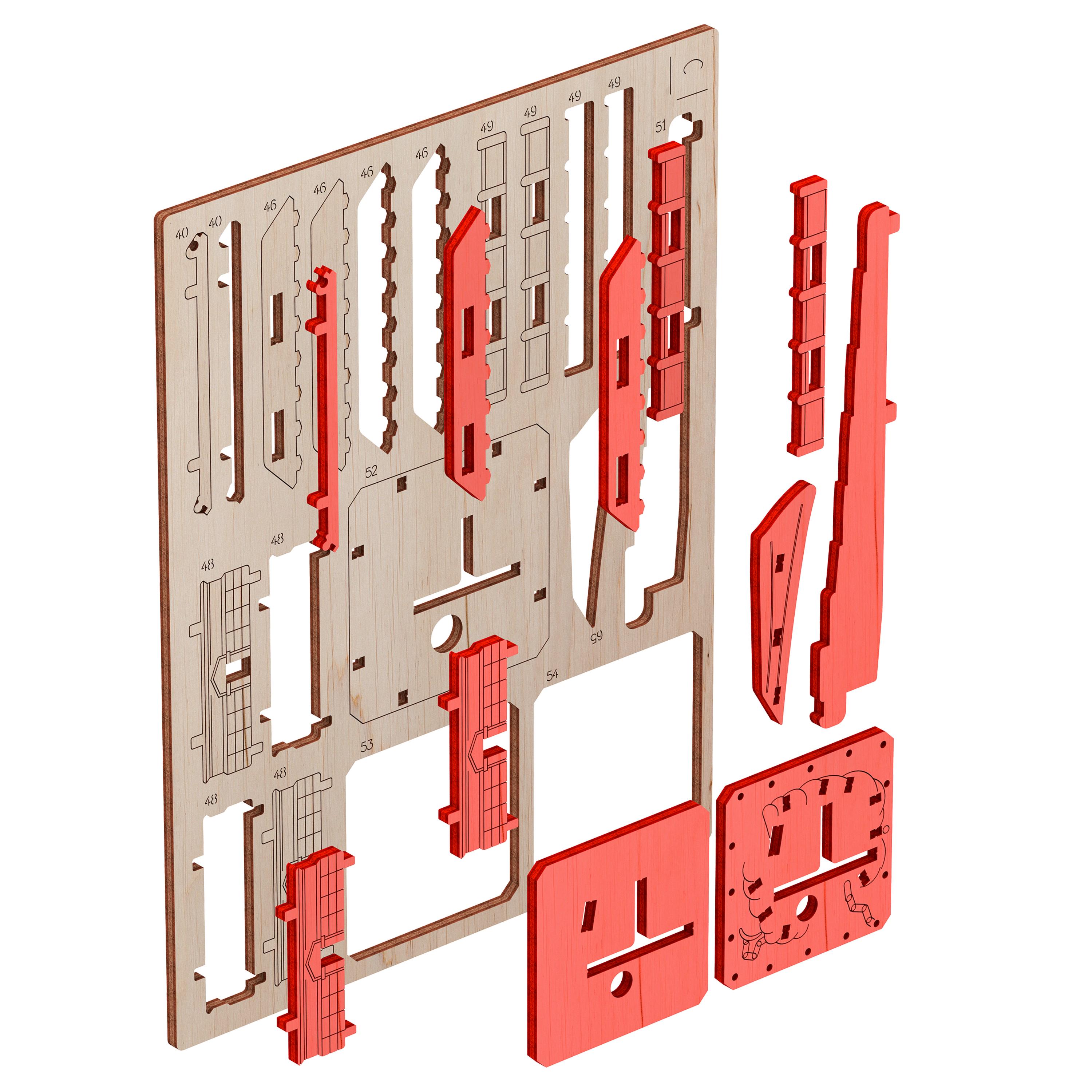 Конструктор дерев'яний Mr.Playwood Статуя Свободи (10413) - фото 2 Конструктор дерев'яний Mr.Playwood Статуя Свободи (10413) - фото 2