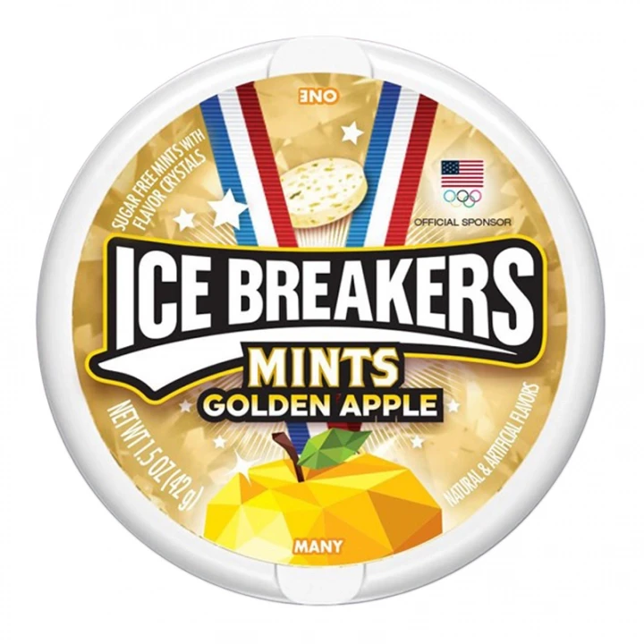 Леденцы Ice Breakers Golden Apple Sugar Free 42 г (1634692324)