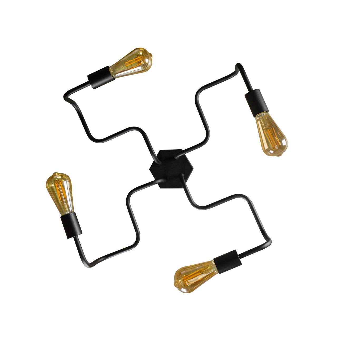 Люстра-паук MSK ELECTRIC Laminari NL 5526-4 - фото 3