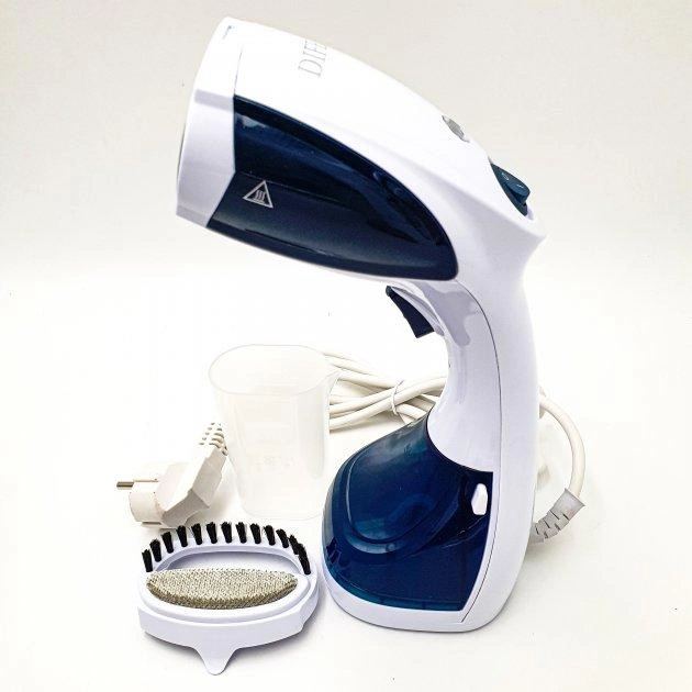 Відпарювач Difei Handheld Garment Steamer DF-019A W36 1100 Вт Білий із синім (14-14-14982) - фото 4