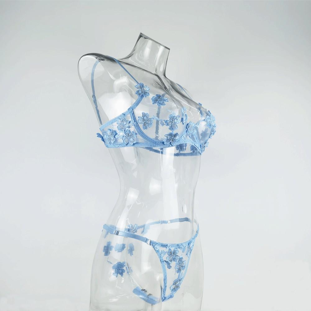 Комплект с цветами M Голубой (1005001864588480) - фото 5 Комплект с цветами M Голубой (1005001864588480) - фото 5