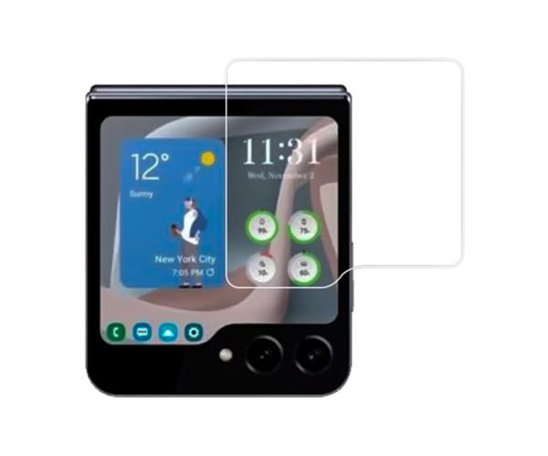 Защитное стекло на наружный экран для Samsung Galaxy Z Flip5 Transparent (32420)