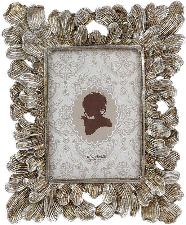 Фоторамка Joses для фото 13х18 см полистоун Стальной (BD-450-219)