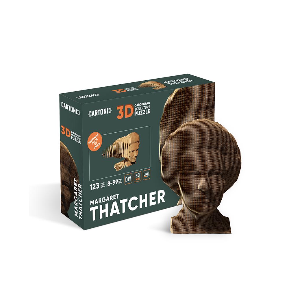 Картонний конструктор Cartonic 3D Puzzle MARGARET T (8987166) - фото 4