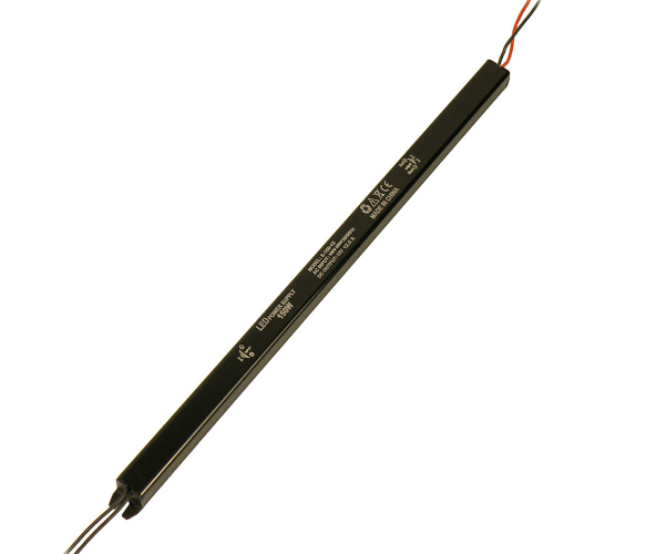 Блок живлення імпульсний VOLTRONIC PSW12-150 12V 12.5A 144W перфорований для світлодіодних стрічок IP20 Чорний (S-150-12.5)