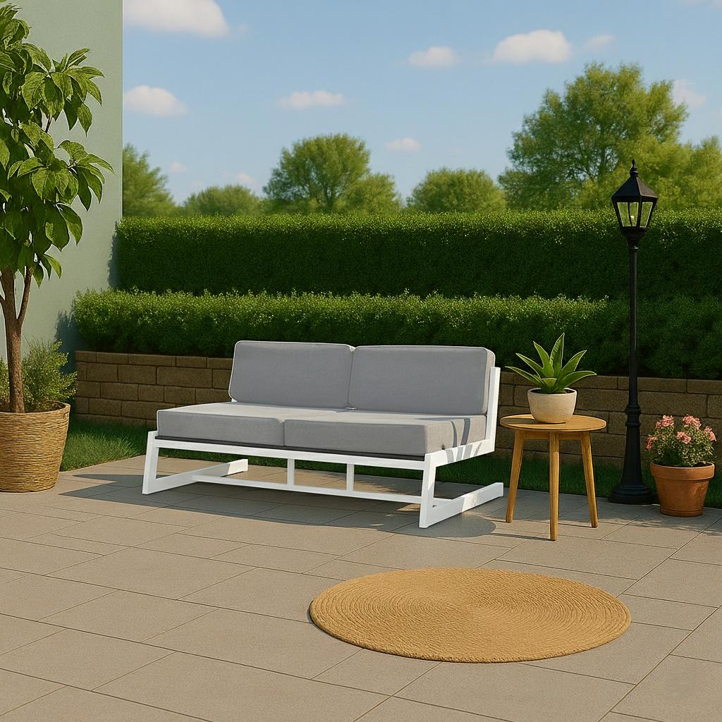 Диван металлический AVVS tech Атлас уличный лофт оксфорд 126 см Светло-серый/Белый (30222914) - фото 4 Диван металлический AVVS tech Атлас уличный лофт оксфорд 126 см Светло-серый/Белый (30222914) - фото 4