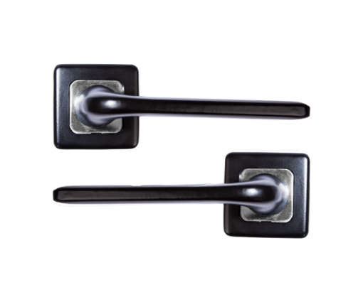 Дверна ручка роздільна Аріко ROBOQUATTRO Чорний (25147646) Дверна ручка роздільна Аріко ROBOQUATTRO Чорний (25147646)