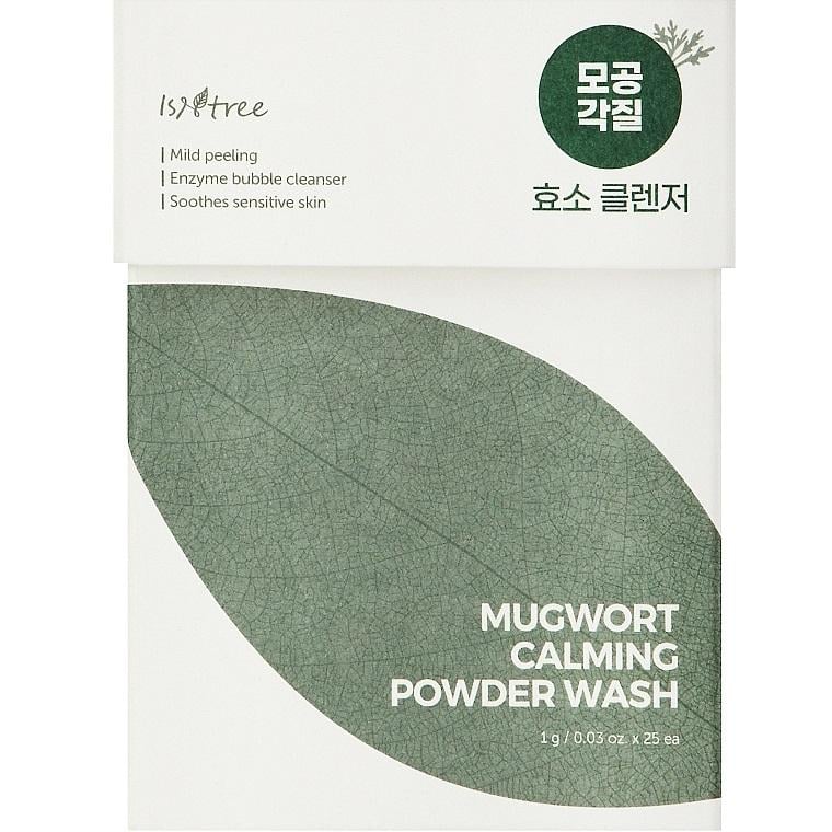 Энзимная пудра для умывания Isntree Mugwort Powder Wash с экстрактом полыни 1 г х 25 шт. (631_1493)
