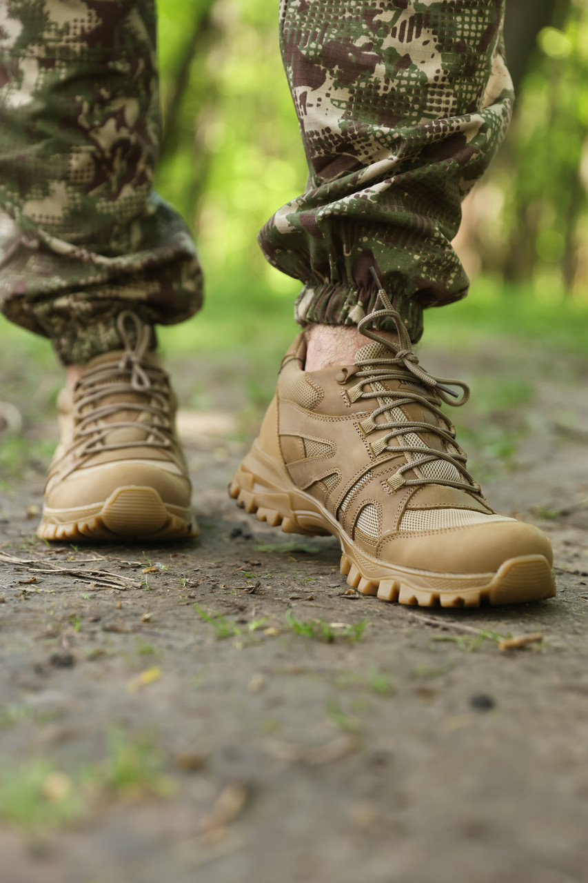 Кросівки військові Мангуст з сіткою р. 45 Койот (2170-45) - фото 2