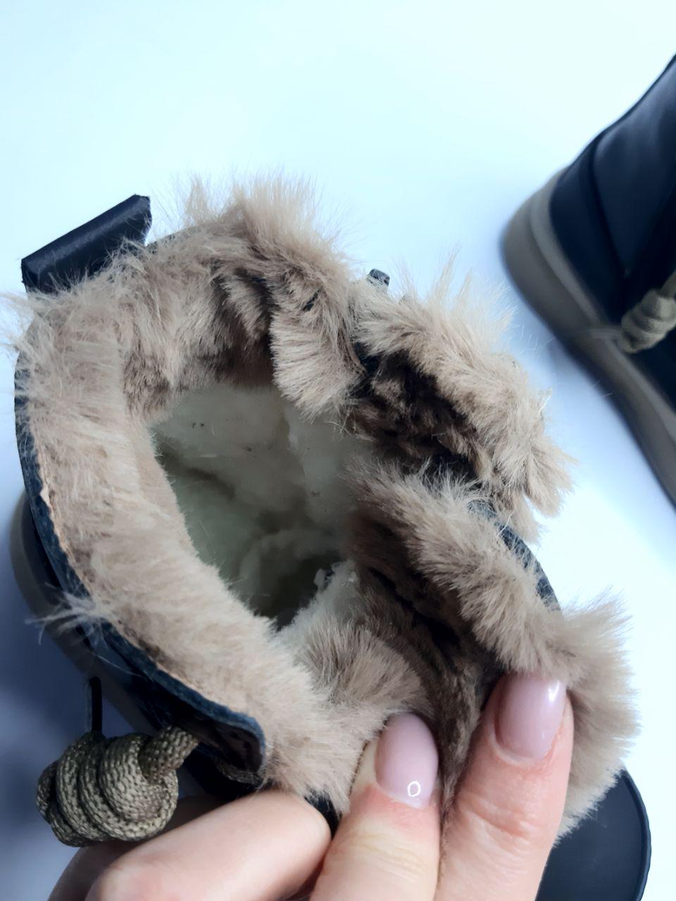 Ботинки зимние Clibee для девочки р. 31 19,7 см Черный (612-1 black) - фото 4 Ботинки зимние Clibee для девочки р. 31 19,7 см Черный (612-1 black) - фото 4